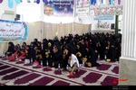حضور خواهران بسیجی در گردهمایی عفاف و حجاب در نیکشهر
