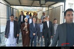 بازدید صالحی وزیر فرهنگ و ارشاد اسلامی از مرز میرجاوه