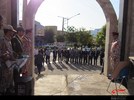 غباروربی مزار شهدای هوراند به مناسبت هفته دولت 