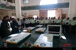 غبار روبی و عطر افشانی گلزار شهدا شهرستان چابهار به مناسبت هفته امر به معروف و نهی از منکر