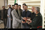 مراسم تودیع و معارفه مسئولان سازمان بسیج دانشجویی استان اردبیل