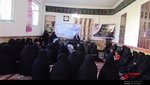 رزمایش بانوان جهادگری آذرشهری در عرصه آموزشی