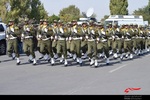 رژه نیروهای مسلح مستقر در تبریز 