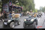 برگزاری رژه نیروهای مسلح در مراغه 