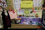 برگزاری نمایشگاه پیشگیری از اعتیاد توسط دانش آموزان بسیجی در شهرستان سیب و سوران  به مناسبت هفته بسیج و هفته وحدت