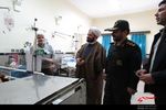 دیدار فرمانده سپاه عجب شیر با بیماران جانباز و بسیجی 