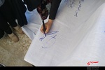بانوان سراوانی با امضای طومار از مردم مظلوم یمن حمایت کردند