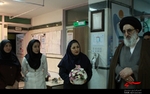 بازدید نماینده ولی فقیه استان البرز از بیمارستان امام خمینی (ره) به مناسبت روز پرستار