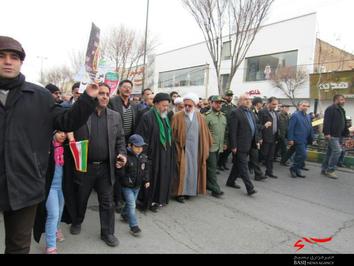 شکوه راهپیمایی ‌۲۲ بهمن در شهرستان فردیس/ اعلام انزجار مردم فردیس از سردمداران آمریکا‌