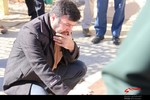 وداع با پیکر پاک شهدای پاسدار در حمله تروریستی جاده خاش-زاهدان