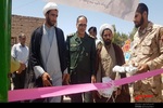 افتتاح طرح گروه جهادی منزل محور عباسعلی حجت نیا ، روستای حسین باقر در شهر محمد آبا