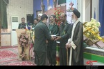 مراسم اختتامیه برنامه های ماه مبارک رمضان در تیپ 110 سلمان فارسی برگزار شد