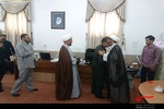 مسئول نمایندگی ولی فقیه سپاه سلمان با امام جمعه شهرستان چابهار دیدار کرد