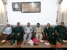 مسئول نمایندگی ولی فقیه سپاه سلمان با امام جمعه شهرستان چابهار دیدار کرد