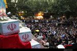 مراسم وداع با شهدای تازه تفحص شده در چهارباغ اصفهان
