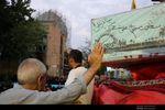 مراسم وداع با شهدای تازه تفحص شده در چهارباغ اصفهان