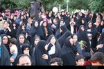 تشییع شهدای گمنام در شهرستان سامان