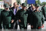 ادای احترام رئیس سازمان بسیج مستضعفین به شهدای اردبیل