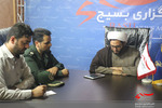 حضور مسئول دفتر نمایندگی سپاه حضرت عباس(ع) در خبرگزاری بسیج اردبیل
