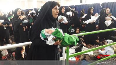 همایش شیرخوارگان حسینی در شهرستان نظرآباد به روایت تصویر