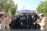 تشییع پیکر جانباز شهید در شهرکرد