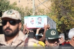 تشییع پیکر جانباز شهید در شهرکرد