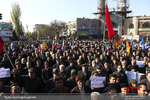 راهپیمایی مردم اردبیل علیه آشوبگران