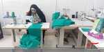 جهاد تولید ماسک و گان بهداشتی در چالشتر