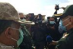بازدید رئیس سازمان بسیج مستضعفین از مناطق زلزله زده سی سخت