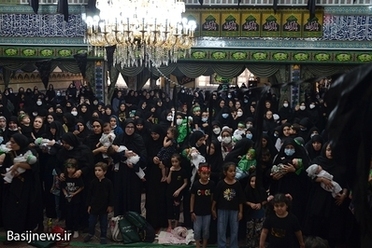 همایش شیرخوارگان حسینی در مسجد جامع رجایی شهر کرج
