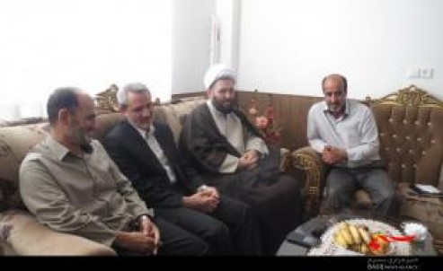 دیدار و سرکشی از جانبازان و آزادگان سنقروکلیایی