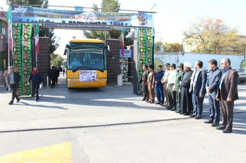 240 دانش آموز شیروانی به مناطق عملیاتی جنوب اعزام شدند