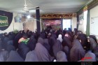 مراسم خطبهخوانی حضرت زینب(س) در پایگاه مقاومت روستای چایان