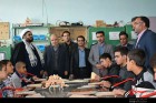 افتتاح کارگاههای خیاطی و برق و معرق کاری در مدارس جوکار