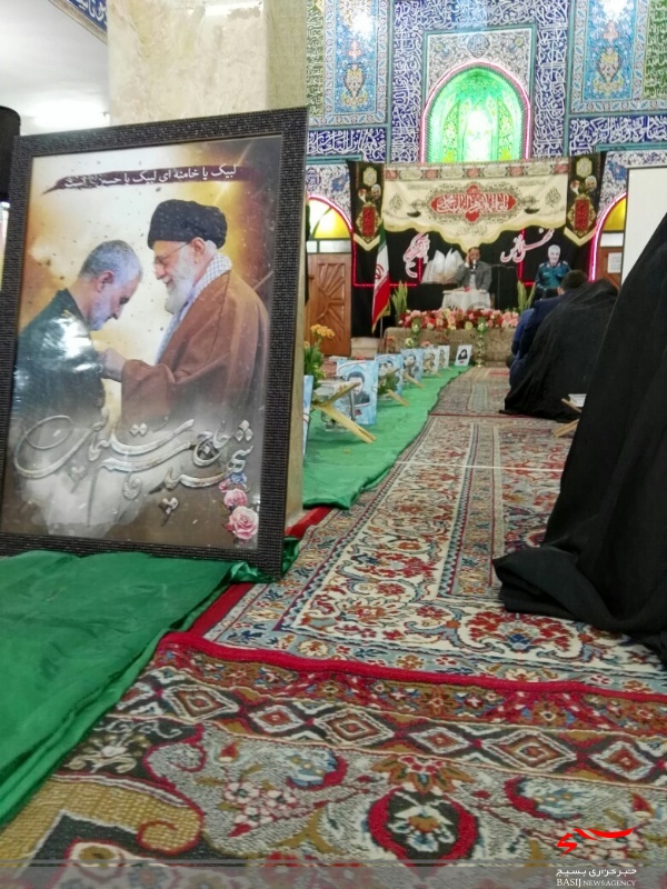 به یاد شهید سلیمانی محفل انس با قرآن در ساوه برگزار شد