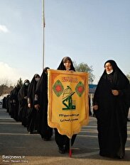 رزمایش امداد و نجات بانوان بسیجی