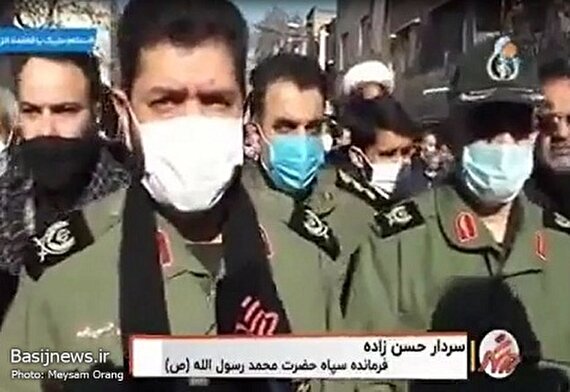 مراسم تشییع پیکرهای تازه تفحص شده ی دو شهید گمنام در بوستان حضرت ولی عصر(عج)
