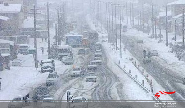 بارش سنگین برف در اردبیل؛ خلخال - اسالم بسته است