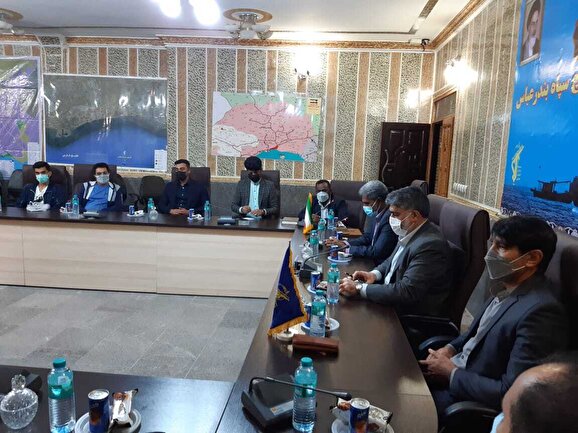 نشست رئیس سازمان بسیج ورزشکاران با قهرمانان و مدال آوران استان هرمزگان