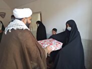 تجلیل از مادران و همسران شهدای شهرستان مروست