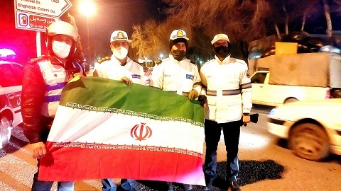 در شب صعود تیم ملی جمهوری اسلامی ایران به کشور های جام جهانی 2022