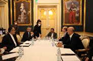 دیدار باقری و «انریکه مورا» در هتل کوبورگ وین