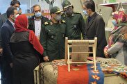 افتتاح نمایشگاه تولیدات پوشاک در کرج
