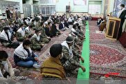 حضور حماسی بسیجیان شهرستان طالقان در نماز جمعه