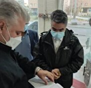 بازدید فرماندار از نانواییهای پیشوا در ساعات اولیه صبح