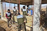 سپاه شهرستان بجنورد ۶۰ واحد مسکونی مناطق زلزله زده خراسان شمالی را بازسازی می کند.