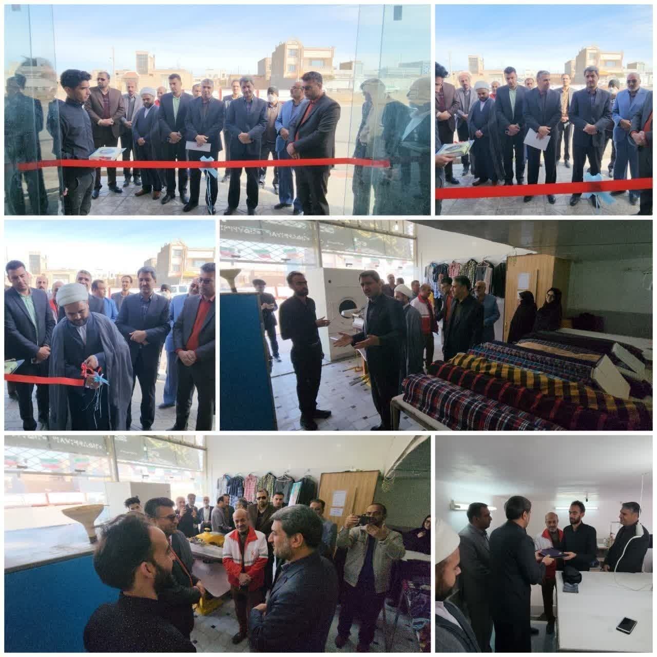 افتتاح دو طرح تولیدی و نیکوکاری در شهرستان خوسف