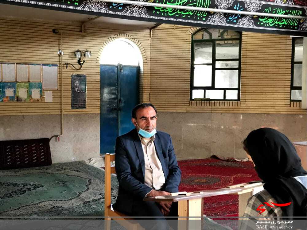 برگزاری میز خدمت سازمان بسیج حقوقدانان سپاه فتح در روستای سروک