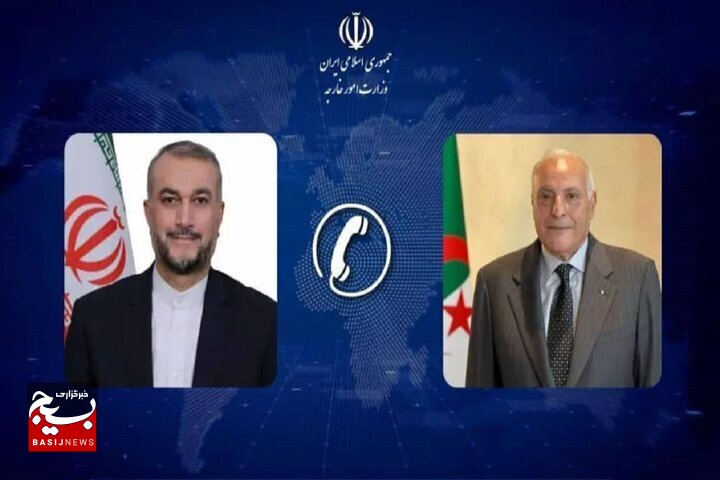 رایزنی امیرعبداللهیان با وزیر خارجه الجزایر پیرامون تحولات منطقه