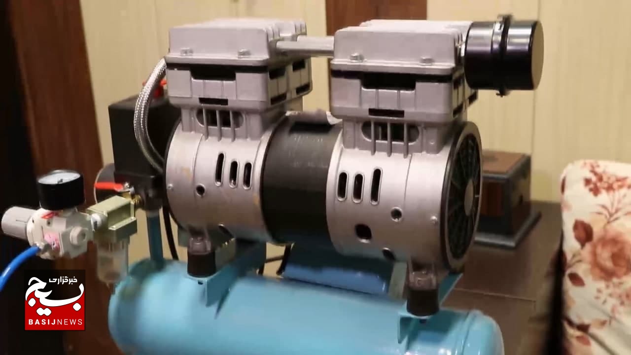 ساخت دستگاه دندانپزشکی سیار توسط مبتکر بسیجی